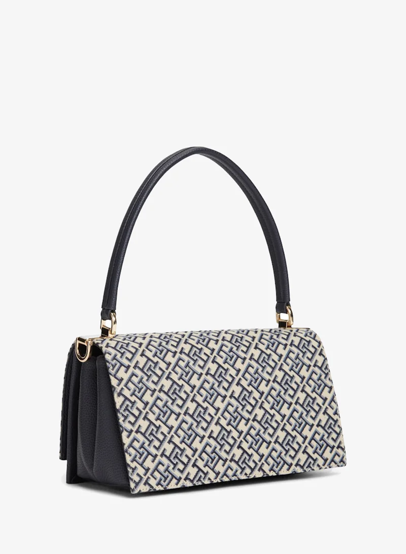 TOMMY HILFIGER  Monogram Jacquard Crossbody Bag for Women | Best Price UAE